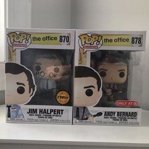 Funko Pop The Office - Book Jim Chase and Andy B.
